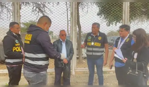 Psicólogo detenido en el penal de Cachiche. Foto: Ministerio Público
