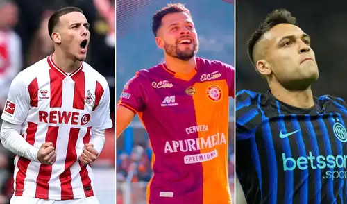 Los Chankas, Colonia e Inter de Milán juegan este viernes 17 de abril en sus respectivas ligas. Foto: Bundesliga/Liga 1/Serie A/composición LR