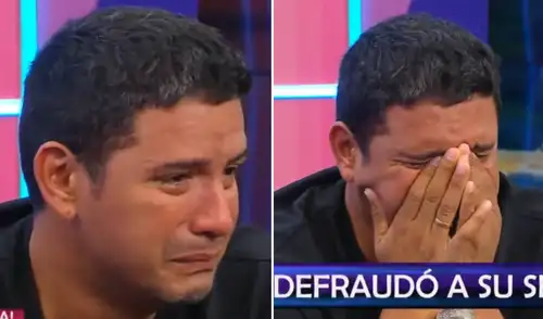 Reimond Manco pidió perdón a sus hijos y a su esposa en el programa de Magaly Medina.