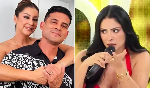 Pamela Franco hizo fuertes revelaciones sobre Christian Domínguez y Karla Tarazona en 'Amor y Fuego'.