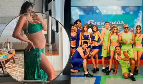 Paula Manzanal brilló como chica reality en 'Bienvenida la tarde'.