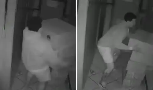 Sujeto habría retirado productos en al menos 10 ocasiones.