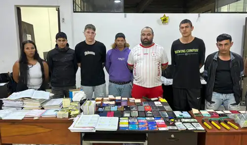 La banda operaba en distrito como Ate y Santa Anita.