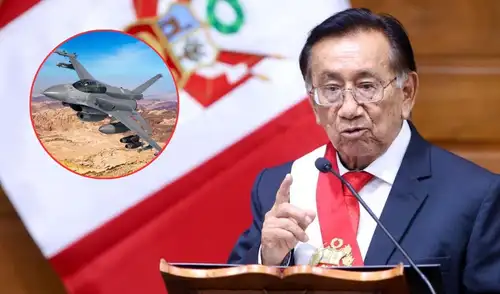 Balcázar recalcó que no se ha realizado la compra de aviones F-16