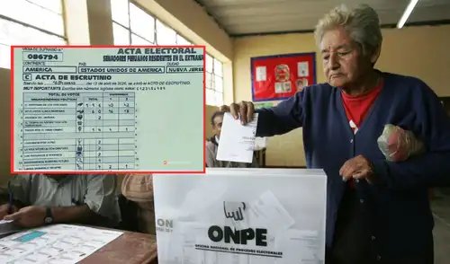 ONPE sobre acta virtual con partidos que no existen: "No afectó al conteo de votos"