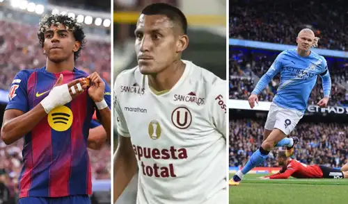 Barcelona, Universitario y Manchester City juegan este miércoles 22 de abril en sus respectivas ligas. Foto: LaLiga/Liga1/Premier League/composición LR