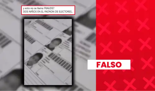 La legislación peruana permite que ciudadanos con fotografías de su niñez en el DNI voten, siempre que sean mayores de edad.