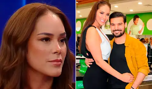 Karen Schwarz y Ezio Oliva llevan juntos casi 14 años.