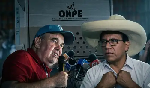 Conteo de la ONPE entró a su etapa final en la elección presidencial. Foto: Composición/LR