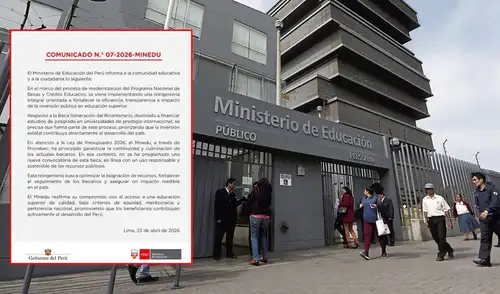Minedu, Pronabec, Beca Generación del Bicentenario