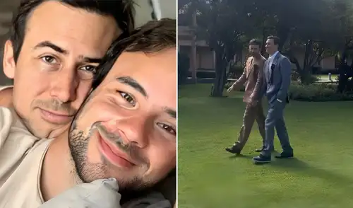 Los artistas Bruno Ascenzo y Adrián Bello se casaron tras 13 años de pareja.