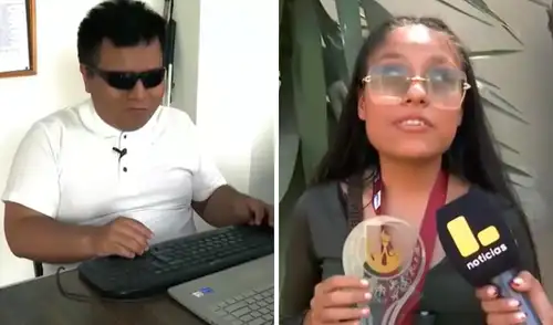 La pérdida de visión no impidió que sigan luchando por sus sueños.