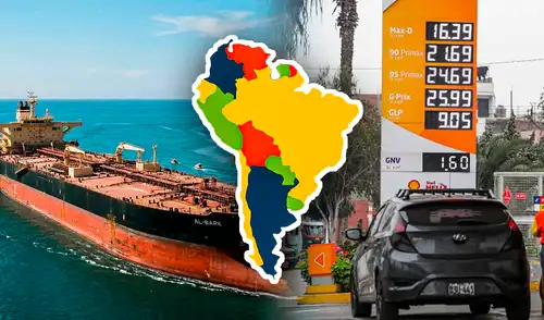 Mientras algunos países intentaron contener los precios, otros optaron por trasladar parcialmente el costo al consumidor. Foto: Composición LR América Latina, petróleo, Irán, estrecho de Ormuz