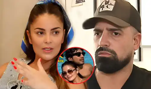 Laura Spoya manda indirecta a Brian Rullan. Foto: composición LR/difusión