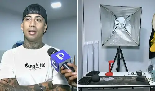 Además de los objetos tecnológicos se llevaron dinero en efectivo que el creador de contenido guardaba en su cuarto.