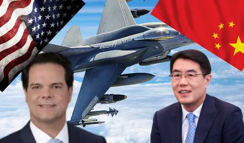 Discusión de embajador chino y estadounidense caló fuerte en redes sociales. Foto: Composición/LR