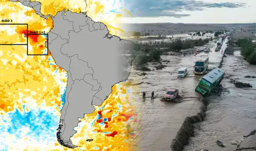Proyecciones de El Niño débil en el Pacífico central y riesgo de eventos extremos