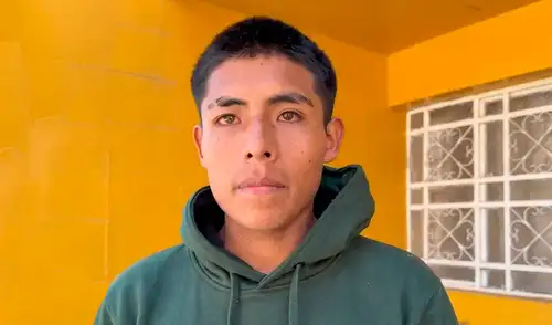 Ricardo cuña Quispe saltó de la camioneta y se ocultó en los matorrales, para luego entregarse a los militares. Ofreció dos declaraciones diferentes. Foto: difusión