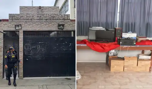 Piura, robo, colegio