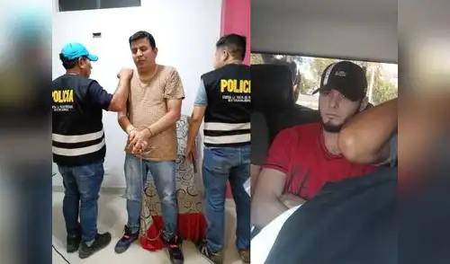 Dos de los detenidos por las autoridades.