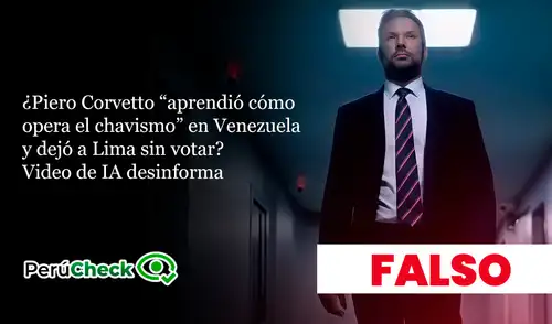 Las misiones de Corvetto en Venezuela fueron como observador electoral, no como parte del chavismo, y los resultados de las elecciones en Lima contradicen la narrativa de un "error logístico".