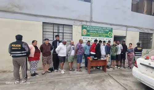 Policía desarticuló la banda criminal Los Temibles de Santa Luisa.