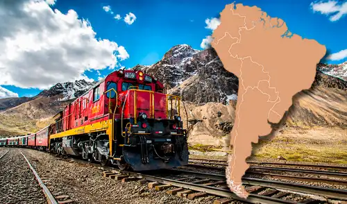 La vía férrea sudamericana es la de mayor altitud en América y segundo puesto a nivel global.