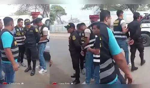 Policía detenido en Piura npor presunta extorsión.