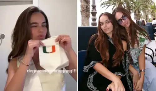 Pese a la distancia que las separan, Camila y Natalie Vértiz llevan una excelente relación de hermanas.