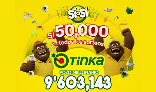 La Tinka, sorteo de la tinka, resultados de la tinka