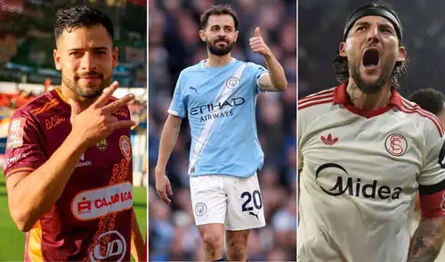 Los Chankas, Sevilla y Manchester City juegan hoy lunes 4 de mayo en sus respectivas competencias. Foto: Liga 1/Premier League/LaLiga/composición LR Los Chankas, Sevilla y Manchester City juegan hoy lunes 4 de mayo en sus respectivas competencias. Foto: Liga 1/Premier League/LaLiga/composición LR