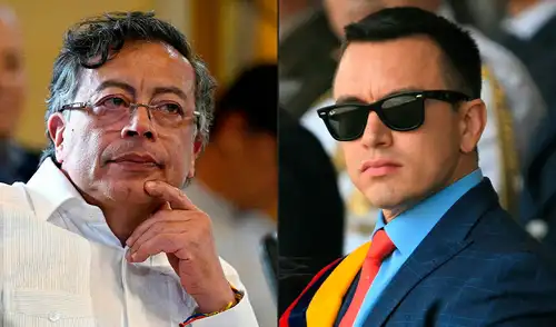 Gustavo Petro, Daniel Noboa, Colombia, Ecuador