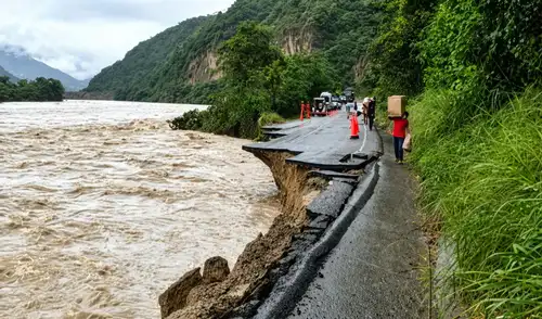 Autoridades habilitan ruta alterna tras emergencia vial en San Ignacio Autoridades habilitan ruta alterna tras emergencia vial en San Ignacio