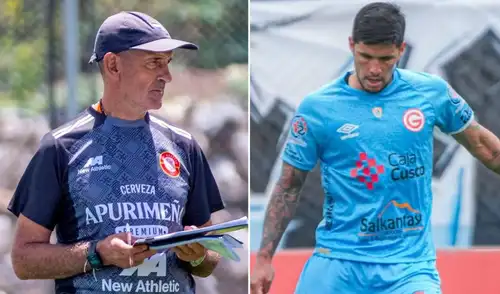 Walter Paolella negó las acusaciones de Horacio Benincasa. Foto: Los Chankas/Liga 1/composición LR