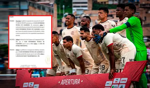 UTC fue uno de los animadores del campeonato en el inicio del Torneo Apertura. Foto: composición LR/UTC FPF sanciona a UTC y le resta puntos en el Torneo Apertura 2026