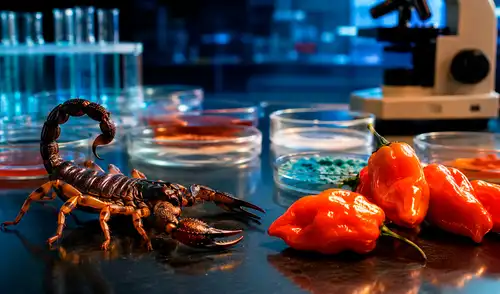 Investigadores de la UNAM identifican compuestos en el veneno del alacrán y en el chile habanero que combaten bacterias.