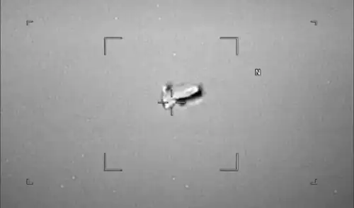 El ejército de EE.UU. detectó objetos con formas inusuales captadas por sensores infrarrojos. Foto: Pentágono El ejército de EE.UU. detectó objetos con formas inusuales captadas por sensores infrarrojos. Foto: Pentágono