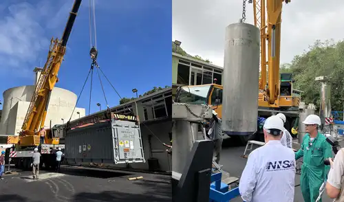 El uranio, extraído de un reactor del Instituto Venezolano de Investigaciones Científicas, había estado almacenado por más de 30 años El uranio, extraído de un reactor del Instituto Venezolano de Investigaciones Científicas, había estado almacenado por más de 30 años