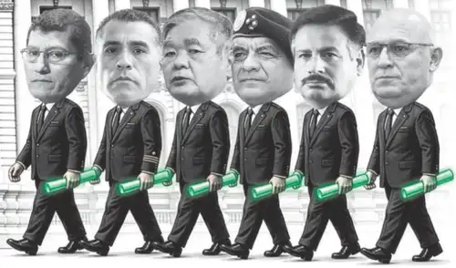 Nuevos nombres. Hombres de armas en retiro ingresan al nuevo Congreso