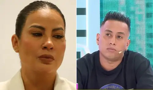 Christian Cueva se presentó en 'Amor y fuego'.