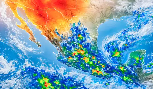 Hasta el sábado 16, diversos fenómenos atmosféricos provocarán tormentas en el noreste, centro y sur de México, según SMN.