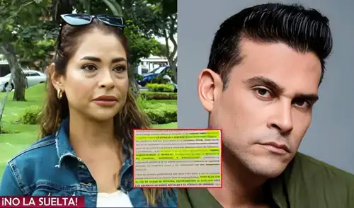Christian Domínguez busca que Melanie Martínez se rectifique de sus afirmaciones. Christian Domínguez busca que Melanie Martínez se rectifique de sus afirmaciones.