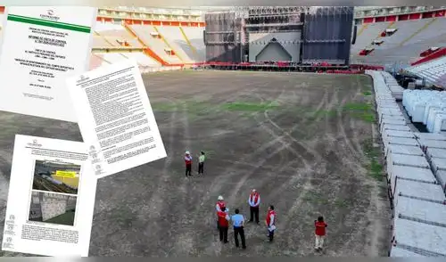 Informe de la Contraloría General de la República sobre el Estadio Nacional.