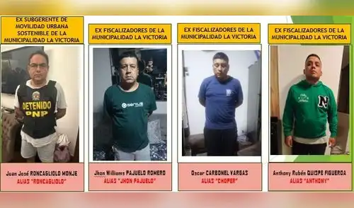 Funcionario del Ministerio de Justicia entre los detenidos de Los Pulpos de La Victoria.