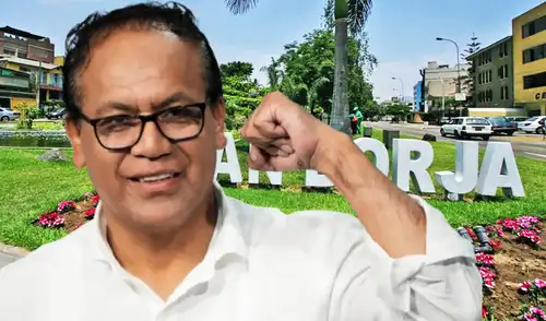Roberto Sánchez figuraba como candidato a regidor de San Borja
