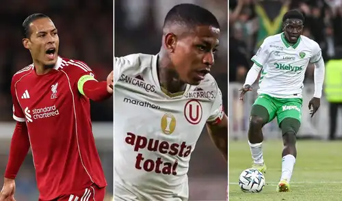Liverpool, Universitario y Saint-Étienne juegan hoy viernes 15 de mayo en sus respectivos campeonatos. Foto: Premier League/Liga 1/Ligue 1/composición LR