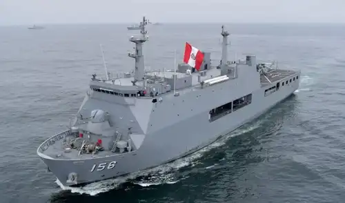 BAP Pisco queó listo para las operaciones en Hawái.