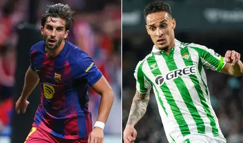Barcelona y Real Betis se enfrentan en LaLiga de España. Foto: LaLiga/composición LR