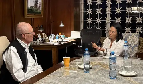Encuentro entre Keiko Fujimori y PPK.