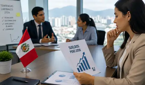Bumeran revela los puestos con mayores pretensiones salariales en Perú 2026.